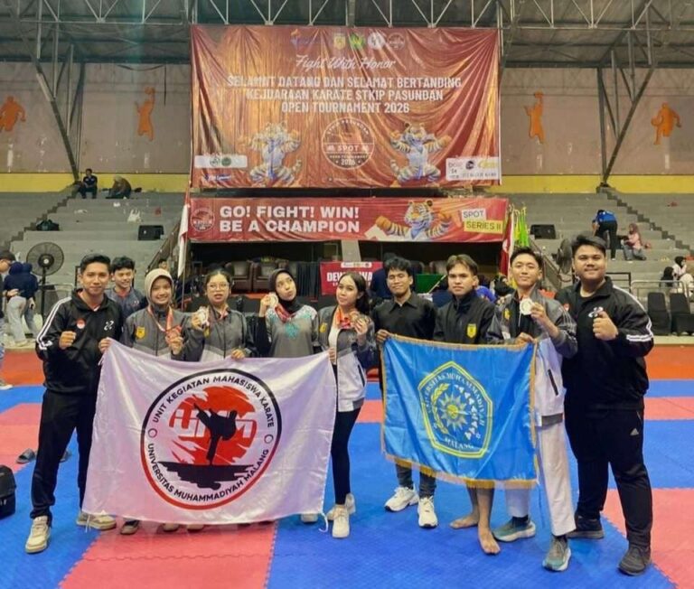 Mahasiswa Teknologi Pangan UMM Raih Prestasi Nasional di Kejurnas Karate 2026